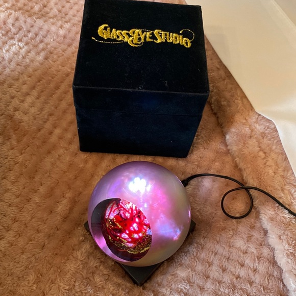 Glass Eye Studio light up Mars hand blown glass - Picture 1 of 2